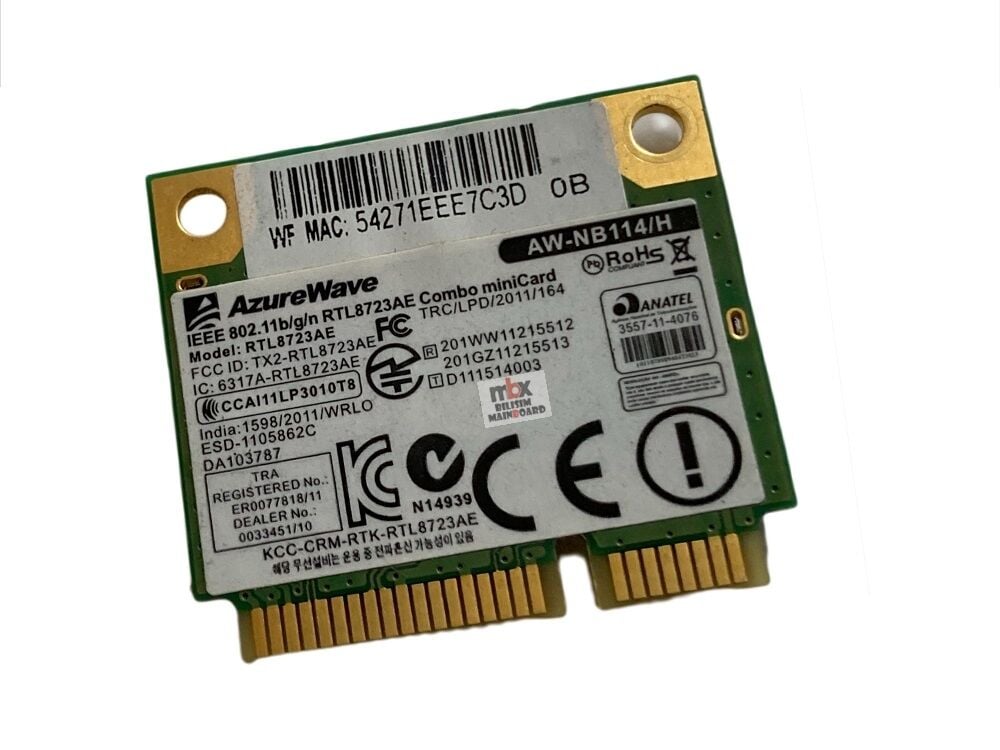 Grundig Gnb 1588 1587 1565 1567 1690 Q5V 1565-A1 1588-B1 Notebook Wifi Ağ Kartı RLT8723AE