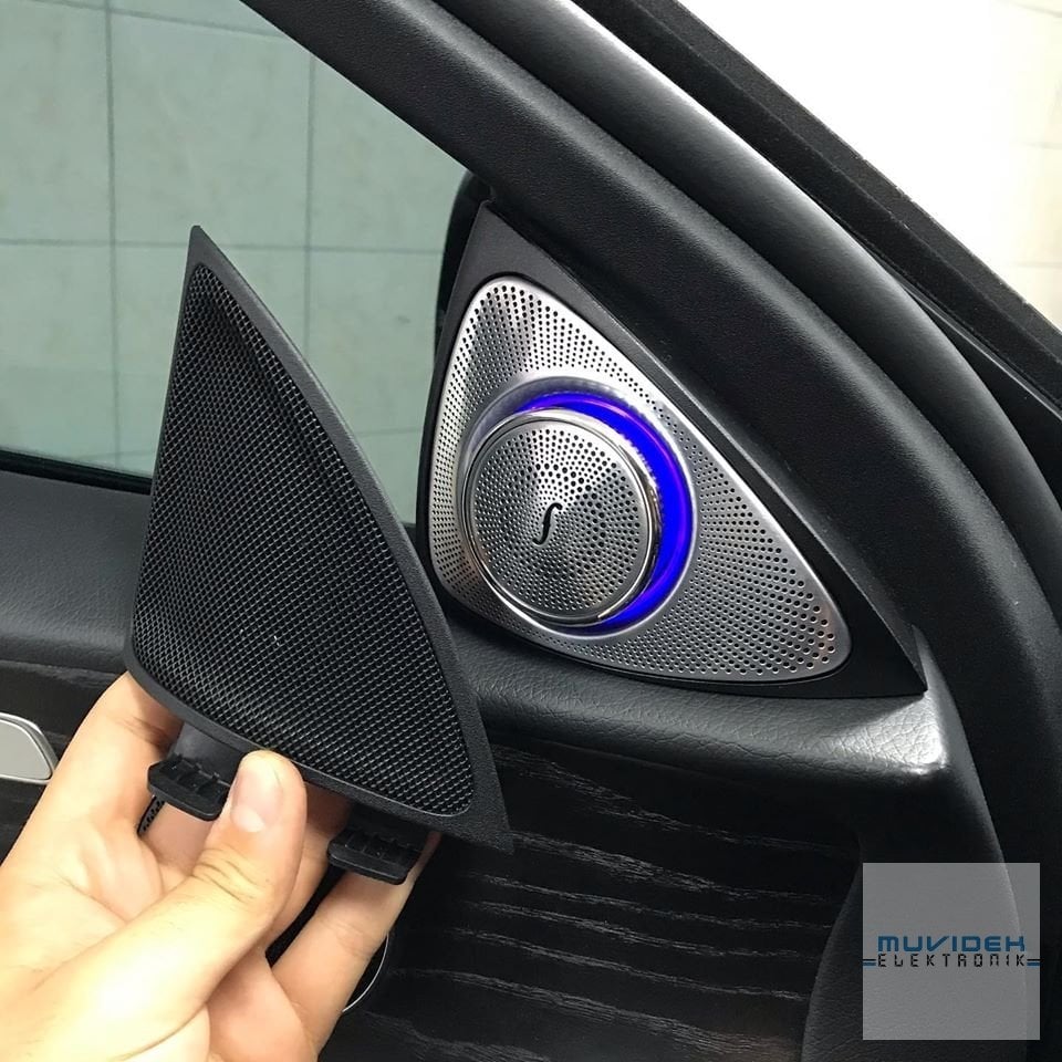 Mercedes Benz W205 Burmester 3D Tweeter Uygulaması