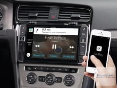 Volkswagen Golf 7 için Apple Carplay ve Android Auto uyumlu, 9” Dokunmatik Ekranlı TomTom haritaları yüklü Gelişmiş Navigasyon İstasyonu