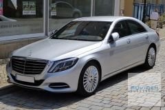 Mercedes W222 S Kasa (2014-2020) araçlar için Kablosuz Apple CarPlay ve Android Auto Uygulaması