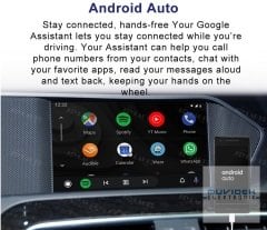 Mercedes-Benz W212 E Kasa (2009-2016) araçlar için Kablosuz Apple CarPlay ve Android Auto Uygulaması