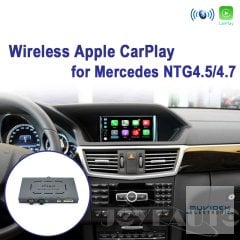Mercedes-Benz W212 E Kasa (2009-2016) araçlar için Kablosuz Apple CarPlay ve Android Auto Uygulaması