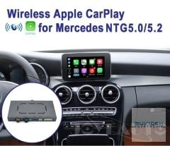 Mercedes-Benz W205 C Kasa araçlar (2014-2019) için Kablosuz Apple CarPlay ve Android Auto Sistemi