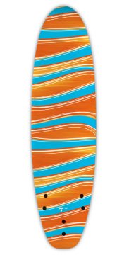 TAHE MARINE 6'6 MAXI SHORTBOARD