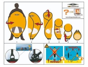 TAHE MARINE KAYAK SAIL PRO