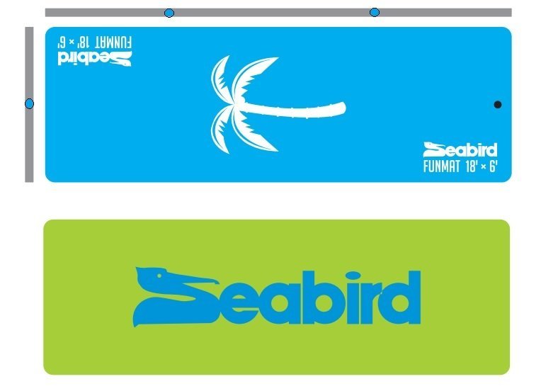 SEABIRD FUN MAT  548 x 182