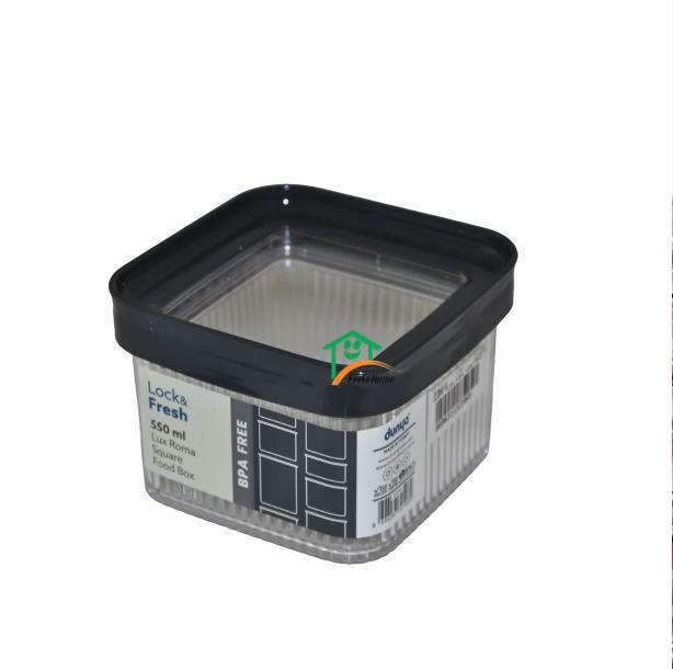 DÜNYA 32107 1100 ML ÇİZGİ DESENLİ KARE LÜKS FOOD CONTAİNER