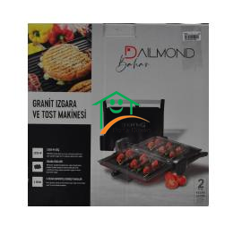 (*)CFR DMT016 DAILMOND MAKASLI TOST MAKİNESİ KIRMIZI