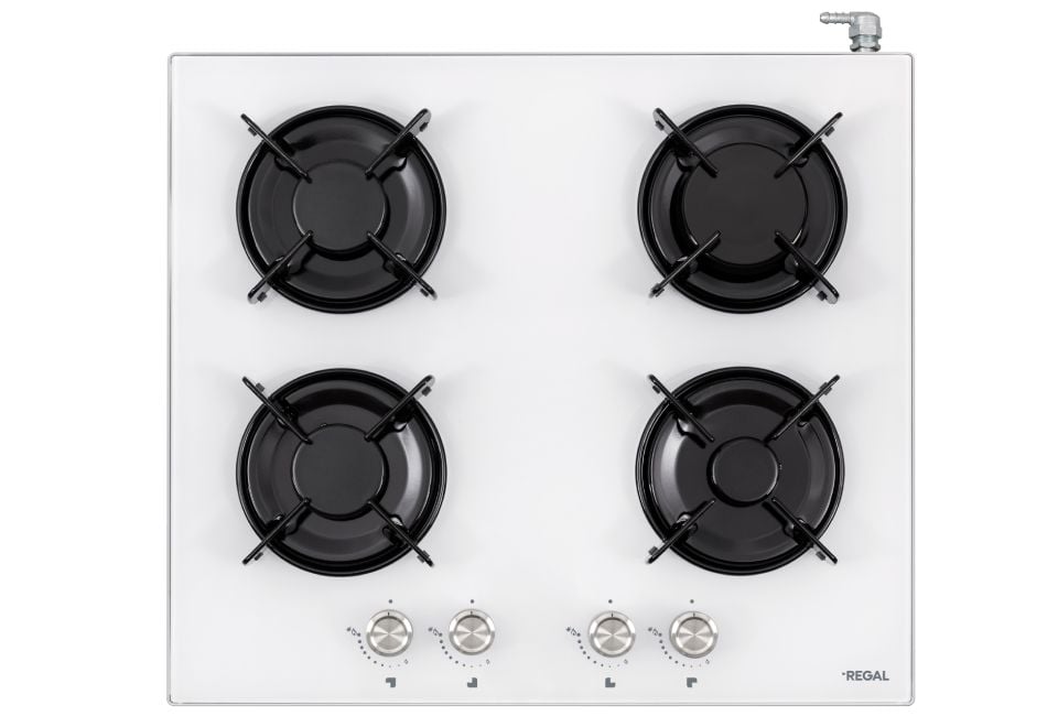 Regal SO 6041 BCY Beyaz Cam Set Üstü Ocak