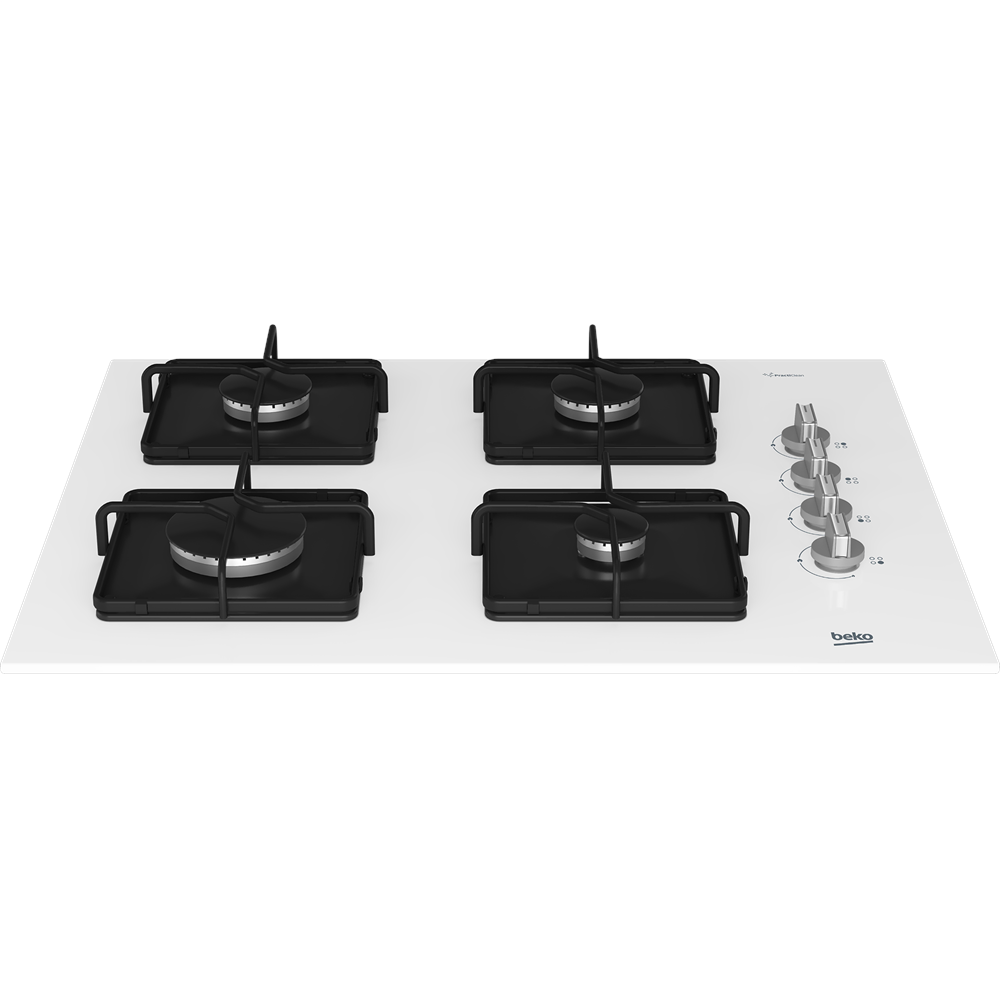 Beko BOCD K 6510 EB Beyaz Cam Ankastre Ocak