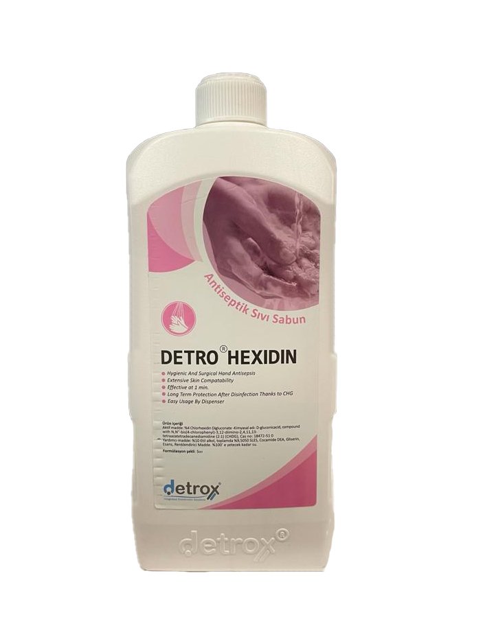 Detrox Detro Hexidin Antiseptik Sıvı Sabun 1L