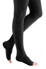 Medi 110-5/A Duomed CCL1 Külotlu-Burnu Açık Siyah Varis Çorabı