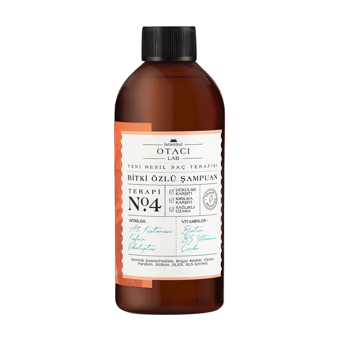 Otacı Bitki Özlü Şampuan No.4 250 ml