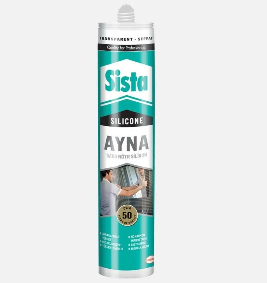 Sista Ayna Silikonu 280ml (K:24)