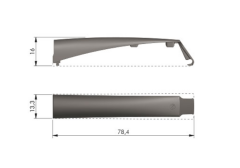 K Push Bas-Aç Adaptör+Altlık 37mm Antrasit(57025040)(ad,av,tp)