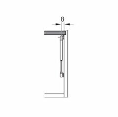 Hafele Notus Gazlı Piston 150N