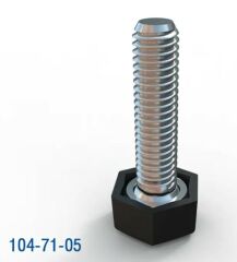 Mesan M6x25mm Altı Köşe Pingo Sw12 Siyah