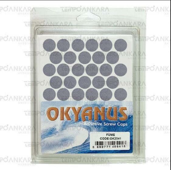 Pvc Yapışkan Tapa 14mm 1Plk=50 Ad Füme