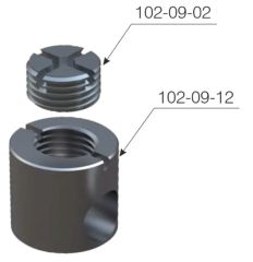 Mesan Forte Fix Gövde Q:15(18mm Sunta)Çinko