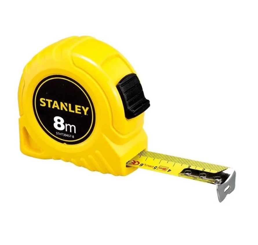 Stanley Metre Çelik Sarı 8m