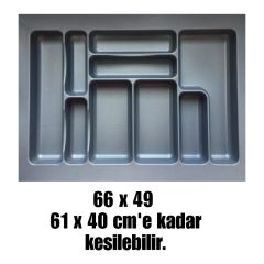 Kaşıklık 66x49 Strong Gri