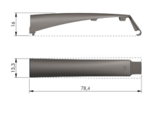 K Push Bas-Aç Adaptör+Altlık  37mm Beyaz(57025040)(av,k)