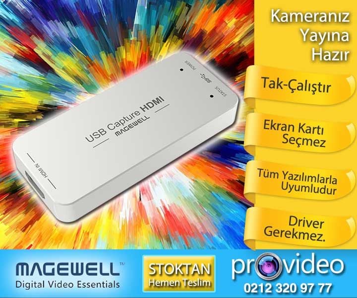En İyi ve En Kaliteli Capture Card: Magewell USB Capture HDMI Gen 2