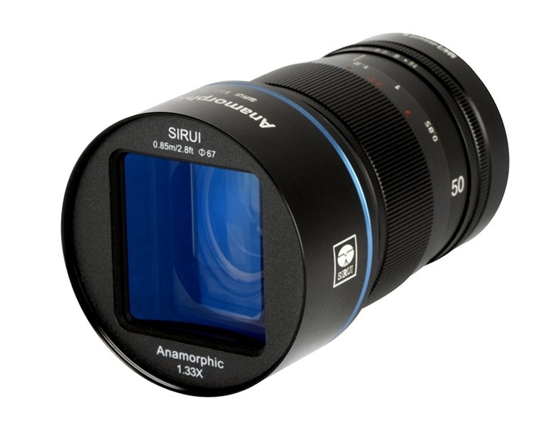 Sirui 50mm F1.8 1.33X Anamorphic Lens – E Mount
