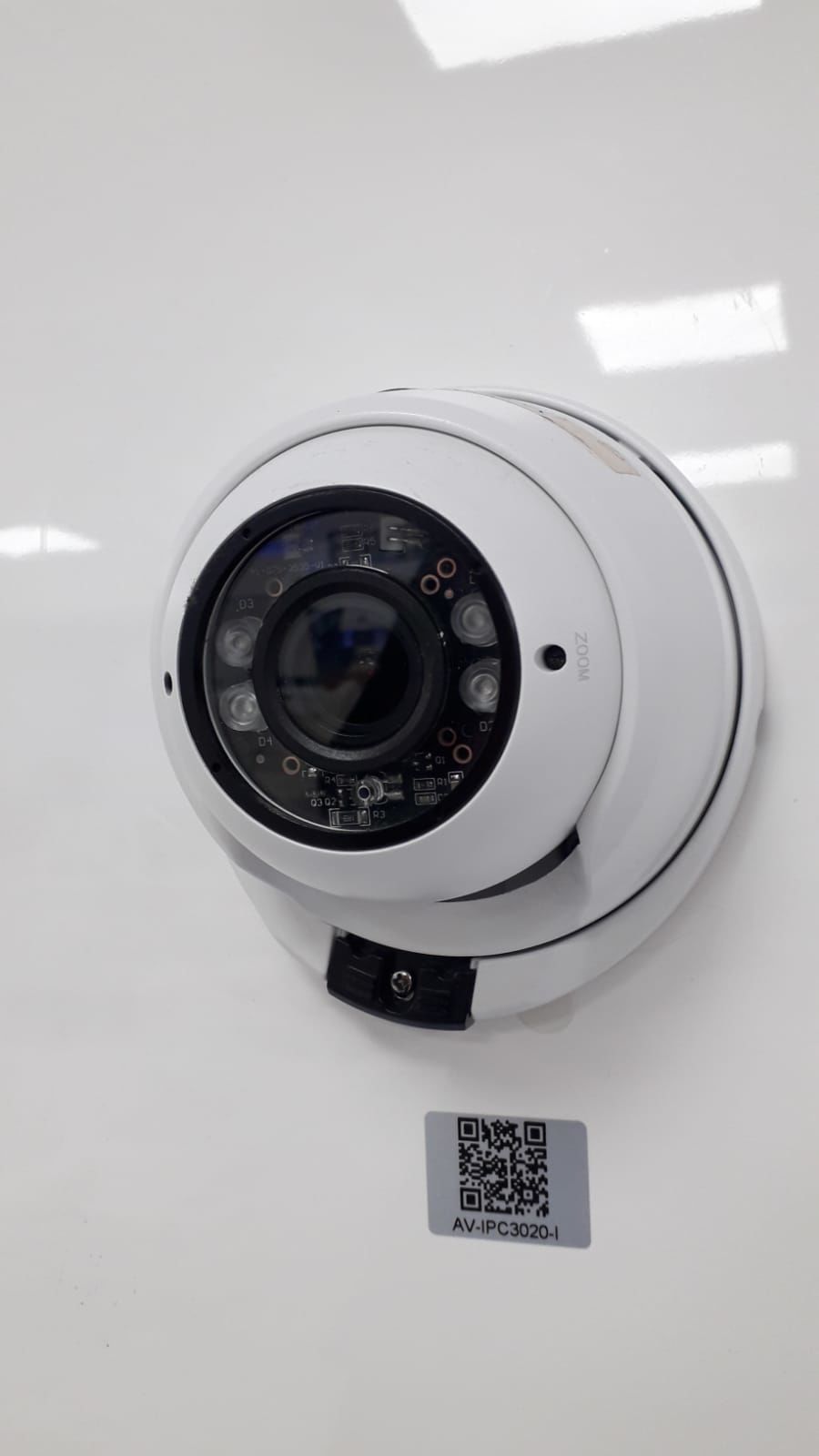 3 MP 2.8-12 mm Varifokal Lens IP Dome Metal Kasa, P2P, Metal Kasa Kamera