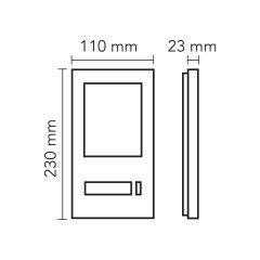 4.3″ Görüntülü Villa Set Bus Plus (Mekanik Butonlu Handsfree)