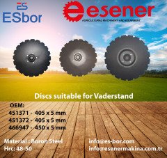Disc Suitable For Vaderstad 410x5 mm