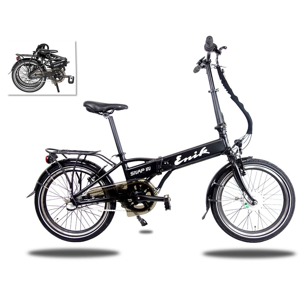 Enik Snap In Mat Siyah E-Bike