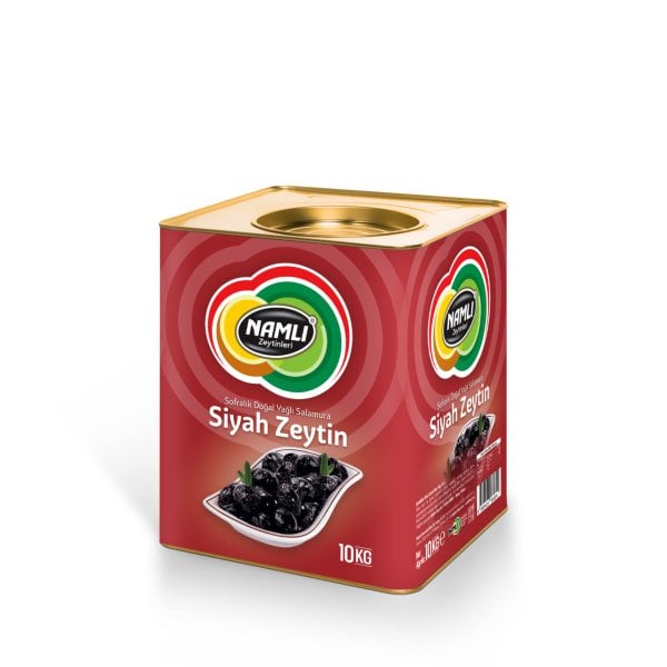 Gemlik Sofralık Duble İri Siyah Zeytin - 10 Kg