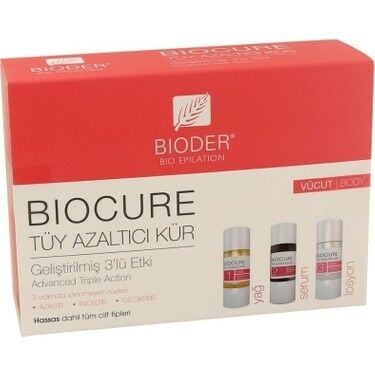 Bioder Bio Epilation Tüy Azaltıcı Kür 3'lü Etki 3x10 ml