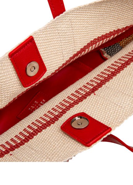 Jazz 212 White Hemp Red Strap