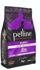 Petline Super Premium Yavru Köpek Maması Kuzu Etli 3 Kg  (Kids)