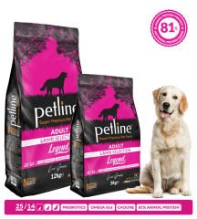 Petline Super Premium Yetişkin Köpek Maması Kuzu Etli 3 Kg  (Legend)