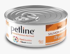 Petline Super Premium  Yetişkin Kedi Konservesi Elegant Somonlu Pate 80 Gr
