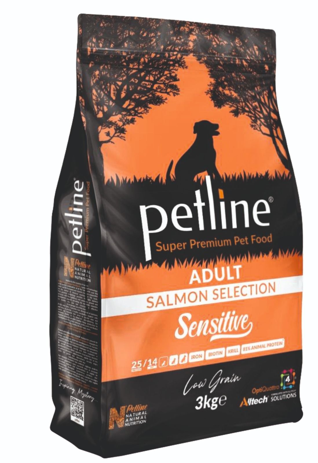 Petline Super Premium Yetişkin Köpek Maması Somon Balıklı 3 Kg  (Sensitive)
