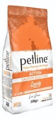 Petline Super Premium Yavru Kedi Maması Kitten Somonlu 10 Kg (Lovely)