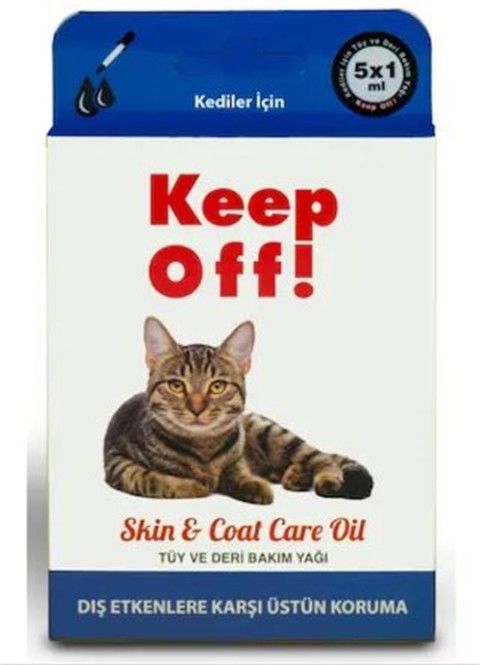 Kedi Bitkisel Tüy Bakım Ense Damlası Keep Off  0-10 Kg 64019