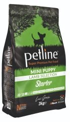 Petline Super Premium Yavru Köpek Maması Mini Irk Kuzu Etli 3 Kg (Starter)