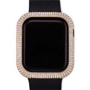 Sparkling Apple Watch ®  uyumlu kılıf, 40 mm, Rose Altın tonu