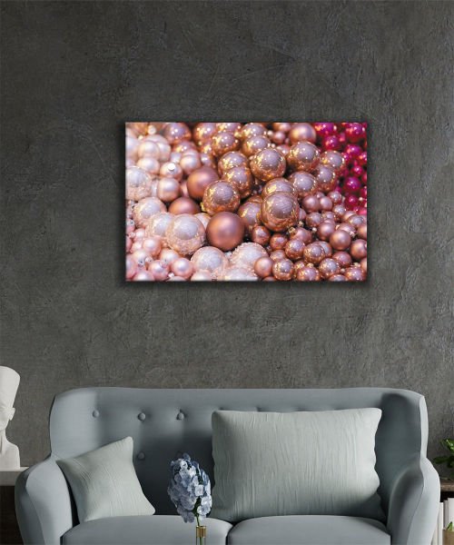 İnci 4mm Dayanıklı Cam Tablo Temperli Cam, Pearl Glass Wall Art