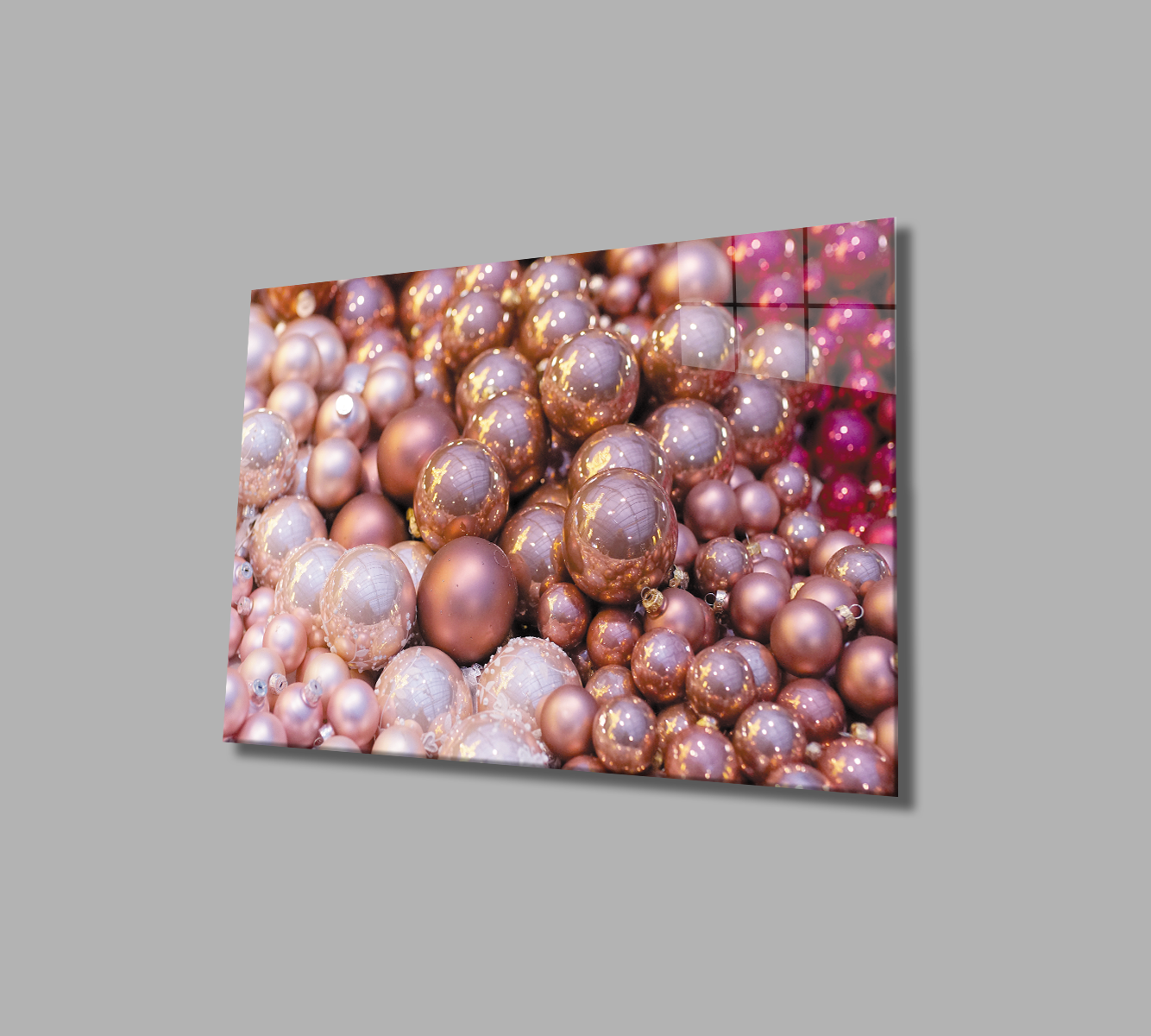 İnci 4mm Dayanıklı Cam Tablo Temperli Cam, Pearl Glass Wall Art