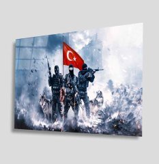 Türklük Cam Tablo  4mm Dayanıklı Temperli Cam