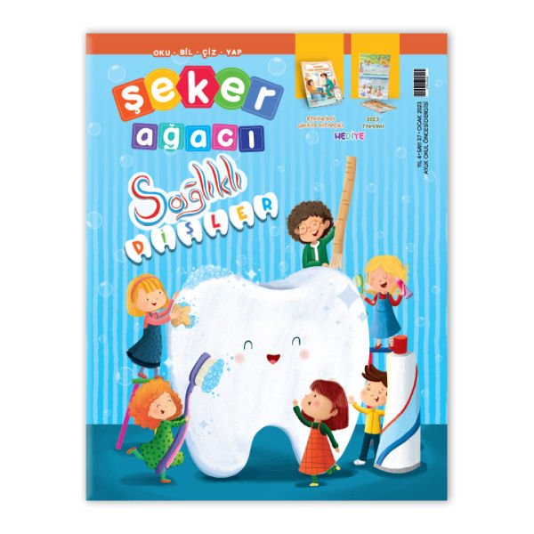 Şeker Ağacı Okul Öncesi Aylık Çocuk Dergisi Sayı: 37 - Ocak 2023