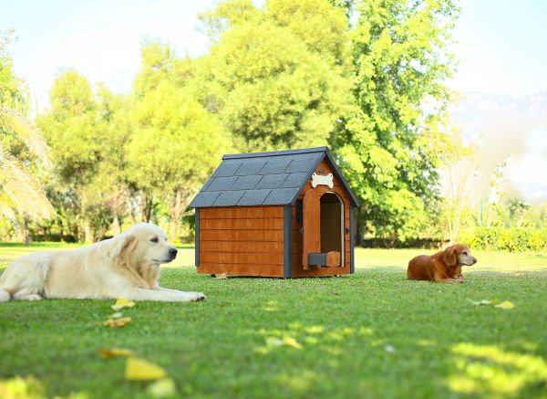 Mandu Isı Yalıtımlı Ahşap Köpek Kulübesi ''LARGE''