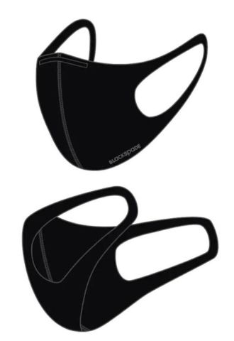 Blacskpade Yıkanabilir Maske -Siyah - 90021