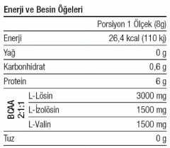 BCAA 2:1:1 160 gram 20 Servis Ananas Aromalı